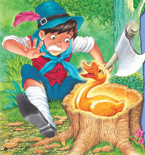 Con ngỗng vàng