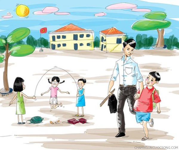 Con với thầy