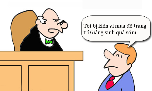 Bị kiện vì mua đồ trang trí Giáng sinh quá sớm