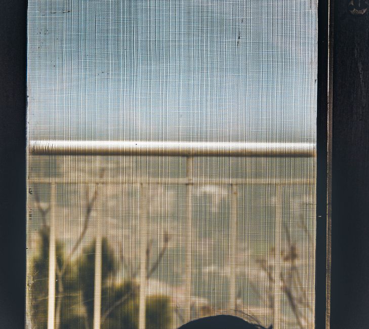 Lan can ban công có lưới bảo vệ
